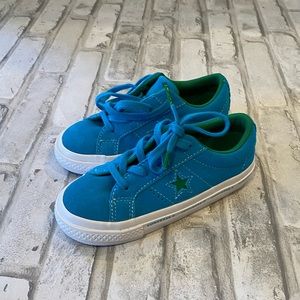 NEW Converse One Star Aqua Green Shoes